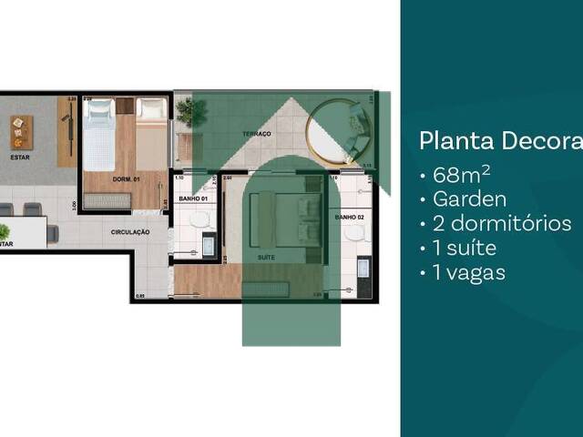 #008321 - Apartamento Sem Condomínio para Venda em Santo André - SP - 1