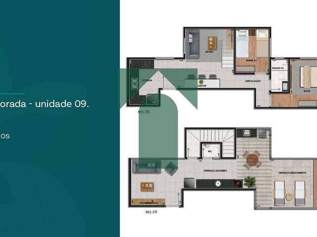 #008322 - Cobertura para Venda em Santo André - SP - 1