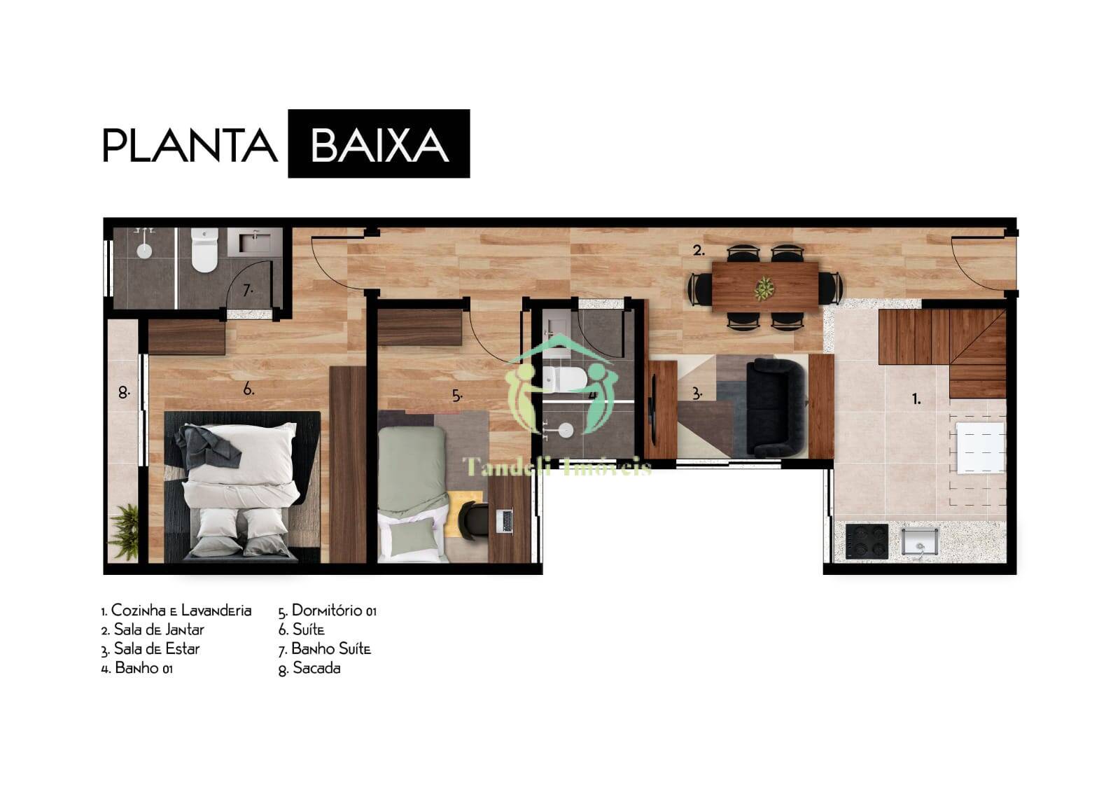 Apartamento, 2 quartos, 57 m² - Foto 3