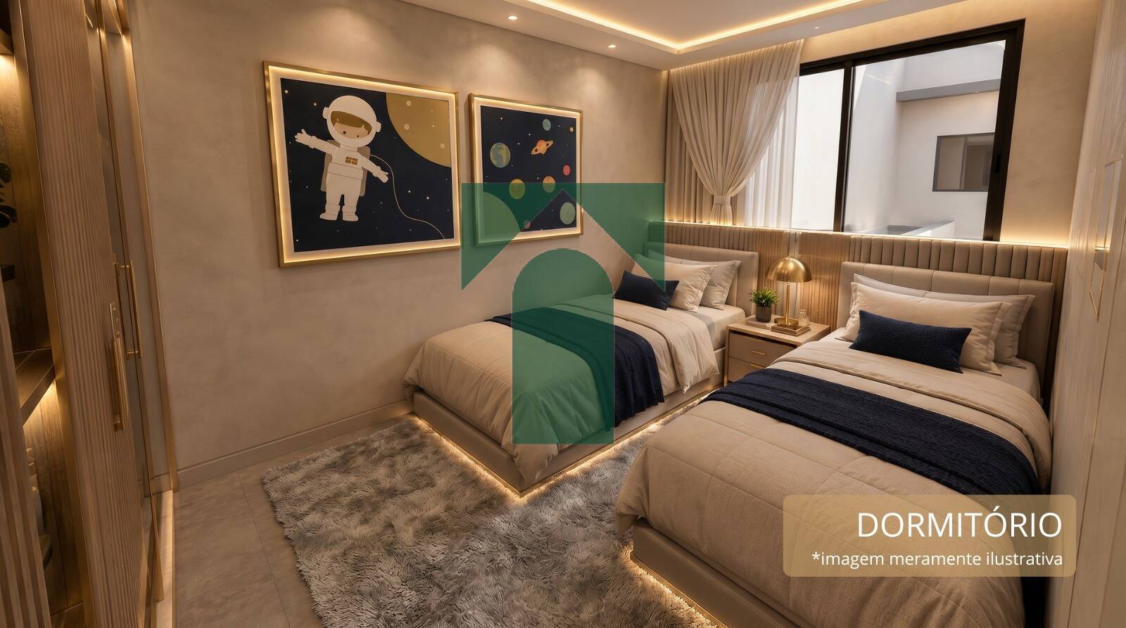 Apartamento, 2 quartos, 56 m² - Foto 3
